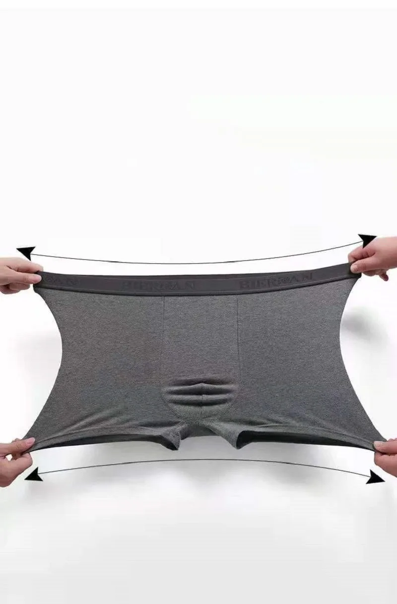 8pcs/Lot Men's Underwear Pure Cotton Youth Mid-rise Boxer Shorts New Sports Antibacterial Male Underpants Man Panties