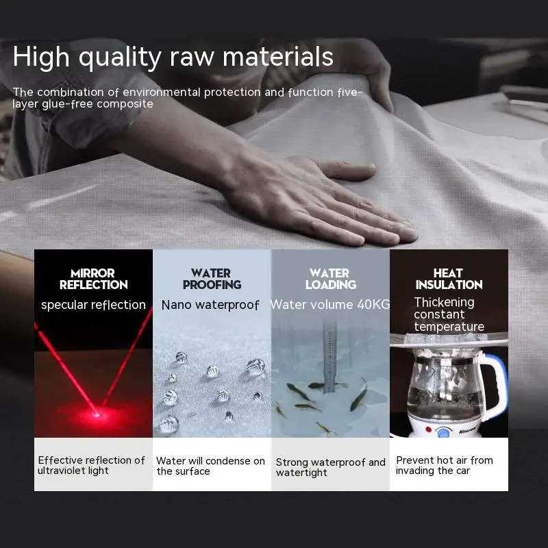 Уличная Солнцезащитная устойчивая к УФ-излучению охлаждающая Автомобильная