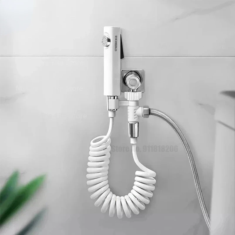 

NEW Handheld Toilet Pressurized Flusher Bidet Sprayer Set Shower Water Nozzle Sprayer Head Wash Body Butt Cleaning