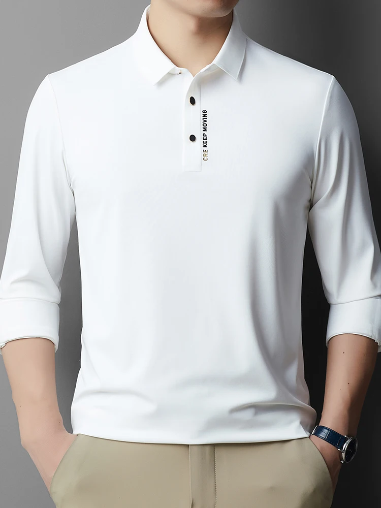 Новинка 2023 Мужская футболка из ледяного шелка Высококачественная свинцовая