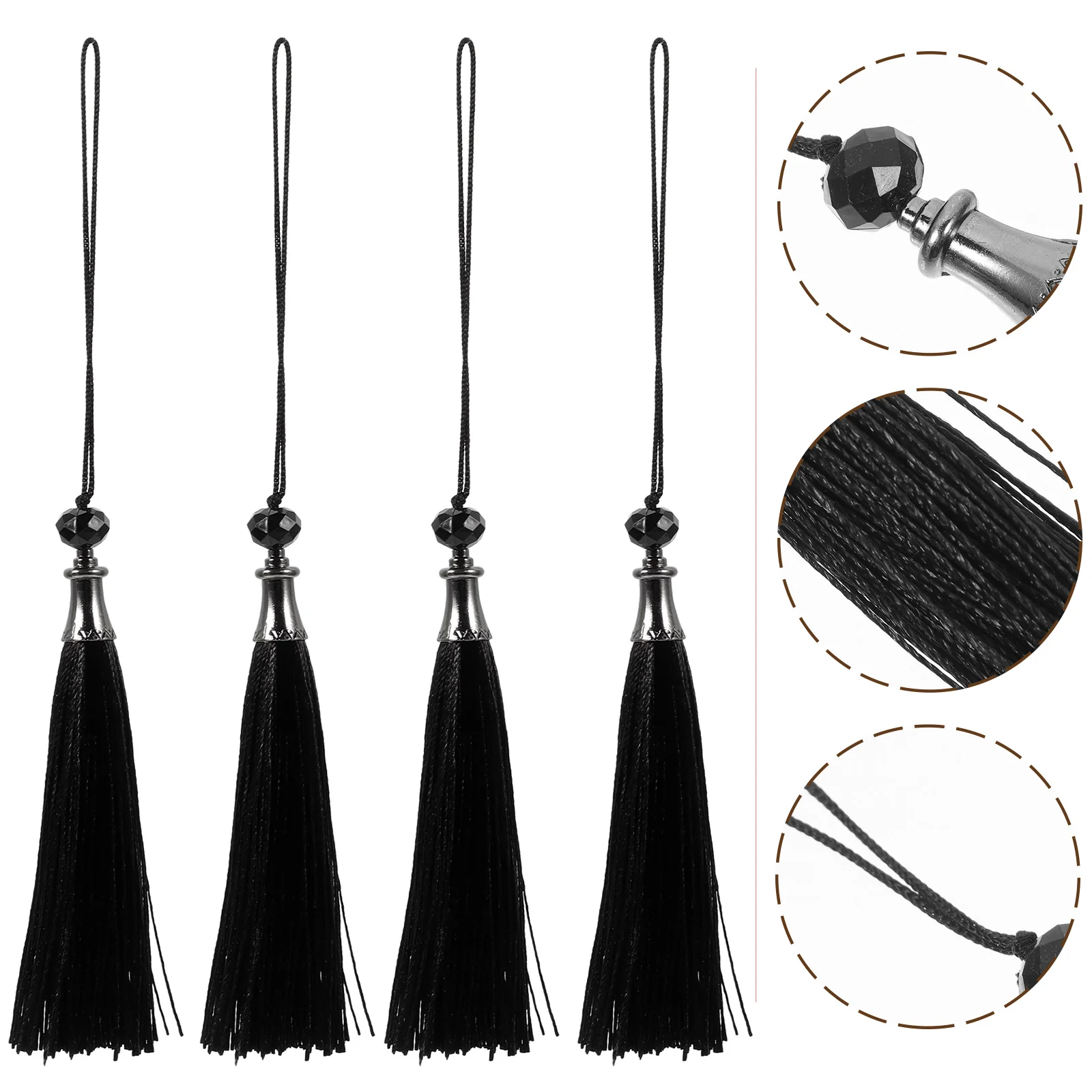 

50pcs Graduation Tassel Pendant Graduation Cap Tassel Charm Graduation Party Hat Decoration