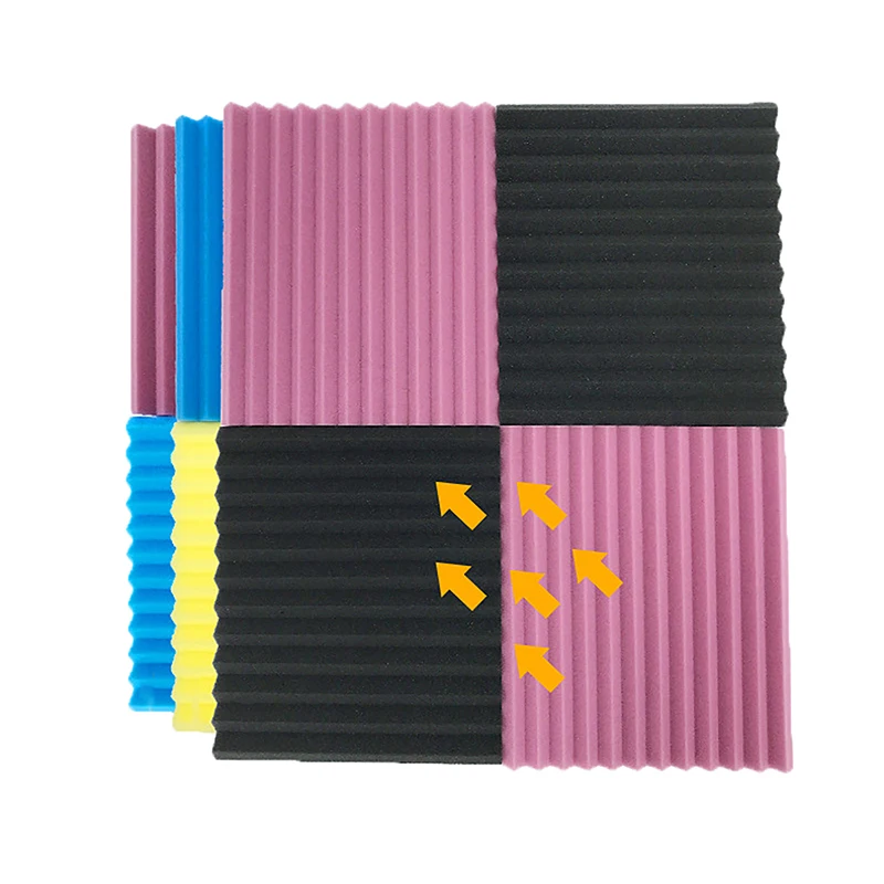 Акустическая пена 30x30x2 5 см огнестойкие звукоизоляционные шумоизоляционные