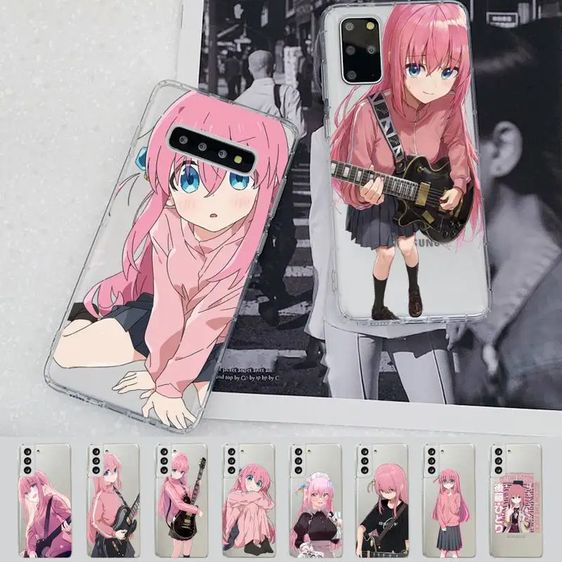 

Cartoon BOCCHI THE ROCK Anime Phone Case for Samsung S20 ULTRA S30 for Redmi 8 for Xiaomi Note10 for Huawei Y6 Y5 cover