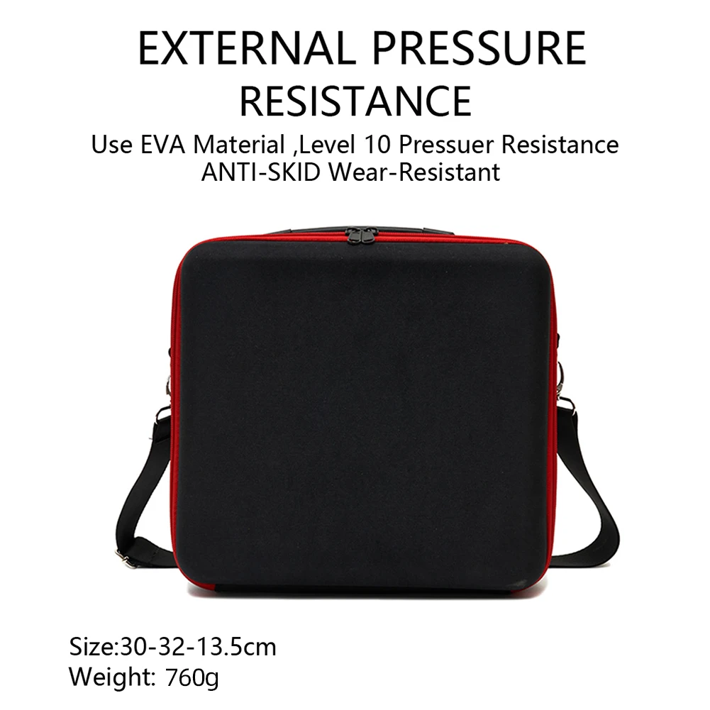 

Shoulder Strap EVA Nylon Outdoor Portable Storage Bag Carrying Case Anti Shock Goggle Drone Accessories Travel For DJI FPV Combo