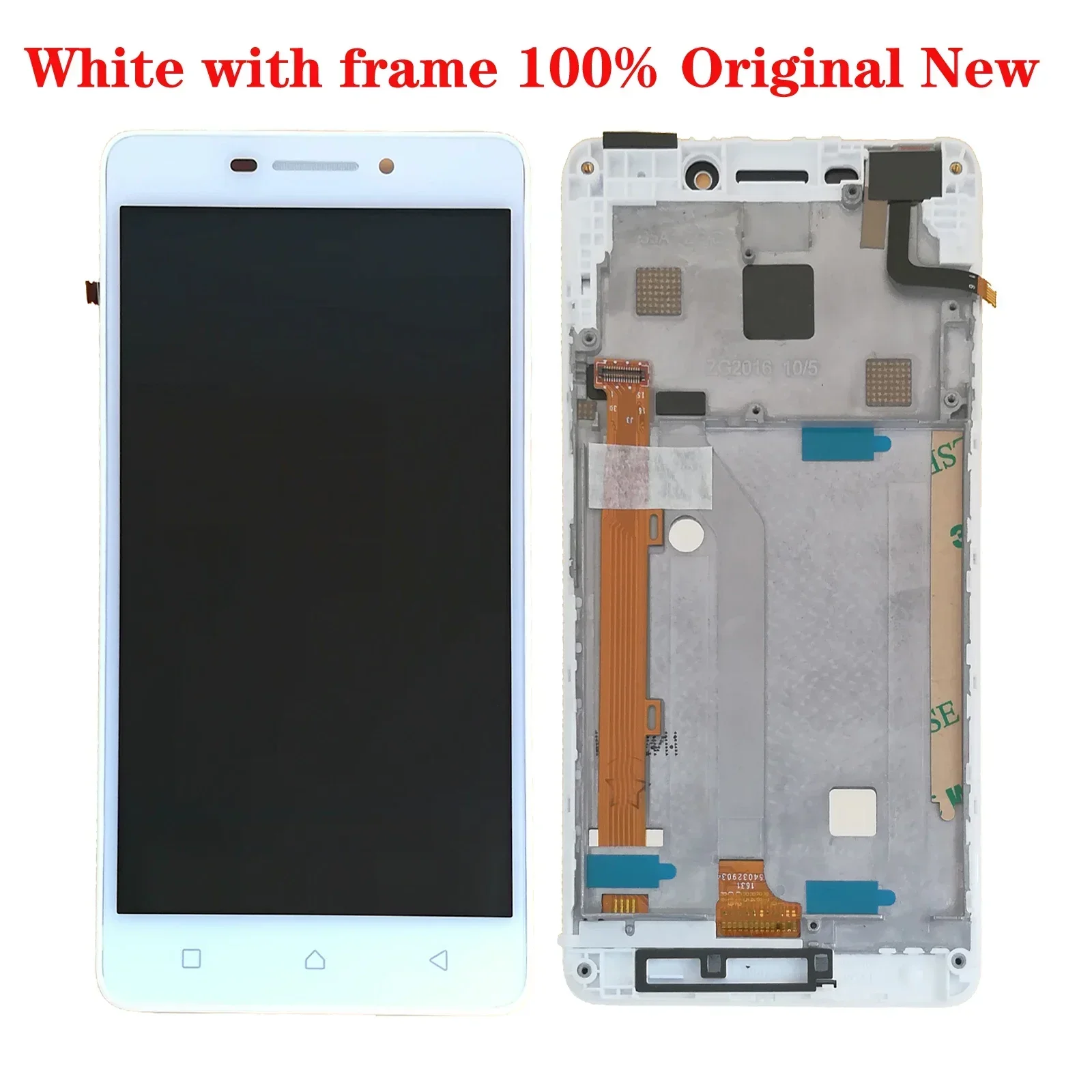 Shyueda 100% новый с рамкой для Lenovo Vibe P1M P1Ma40 5 0-дюймовый ЖК-дисплей дигитайзером