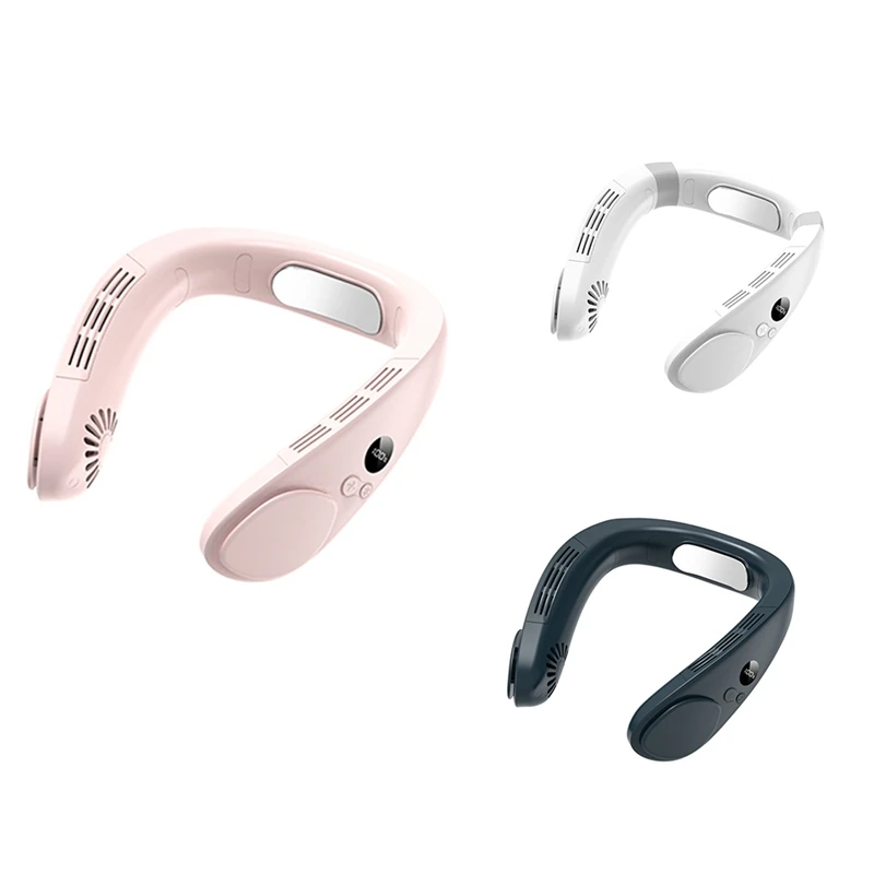 

Portable Neck Fan Portable Air Conditioning Electric Fan Rechargeable Mini USB Bladeless Fans Outdoor Sports