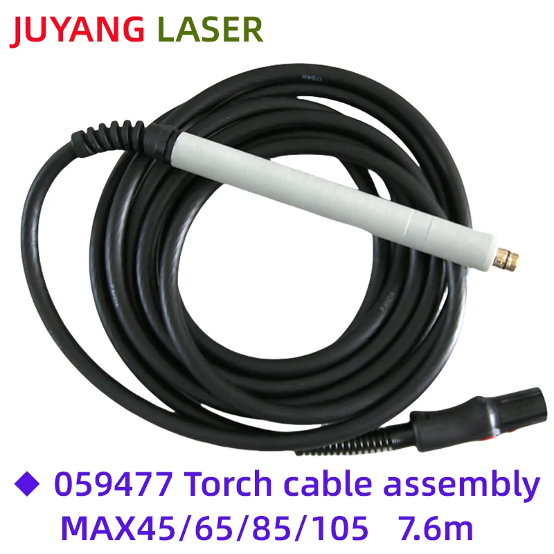 Фото Кабель для плазменной резки Hypertherm, плазменный резак 059477 MAX105 MAX85 MAX65 MAX45, 7.6м, электрод 220842, сопло 220990, 220816 №1