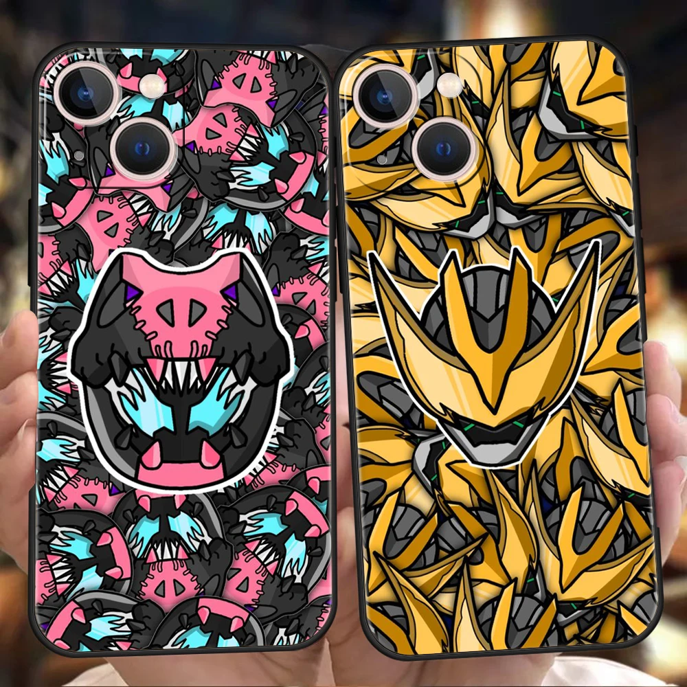 

BANDAI Kamen Rider Over Demon Luxury Phone Case Cover For iPhone 13 12 11 Pro Max 8 7 Plus X XR XS Max SE 2020 Mini Soft Shell