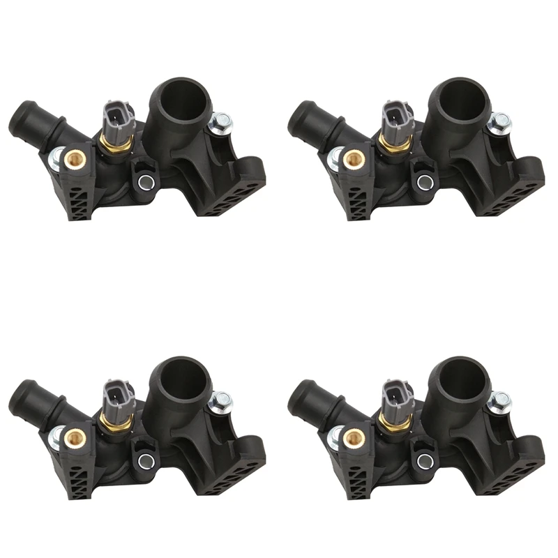 

4X 7M5G-8K556-AC корпус термостата системы охлаждения для Ford Fiesta Focus 2012-2016