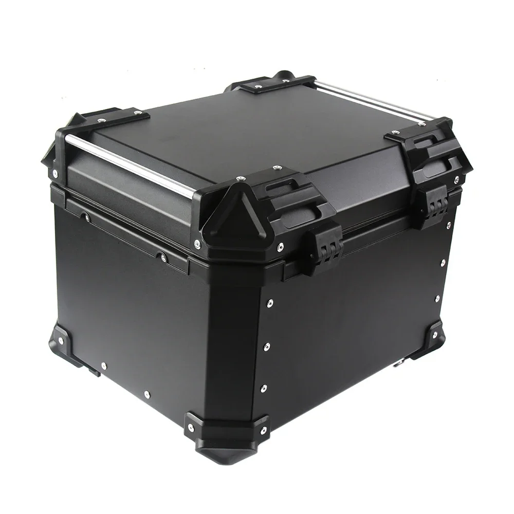 55L задний чемодан для мотоцикла хвостовой ящик хранения водонепроницаемый