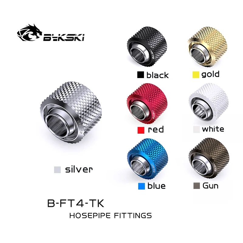 

Bykski G1/4 "КОМПРЕССИОННЫЙ соединитель фитинг для 13x19 мм гибкий шланг B-FT4-TK