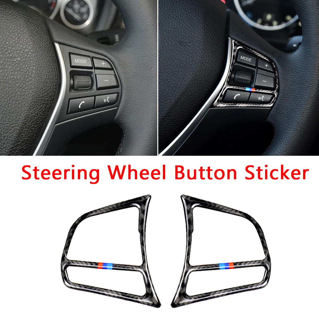 

Наклейка на руль из углеродного волокна для BMW 1/2/3/4 серии 3GT F20 F21 F30 F32 F34