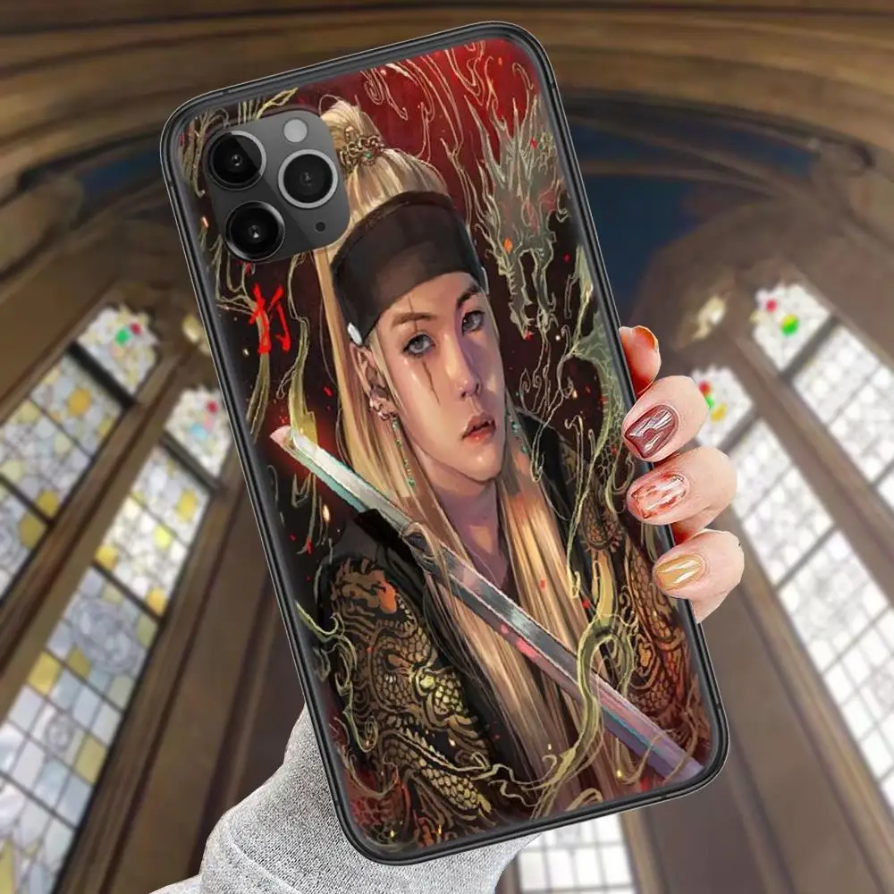 Черный чехол мягкий Prime Art Agust D Suga Лучшая цена для Samsung Galaxy J1 J2 J3 J4 J5 J6 J7 2016 2017 2018 Core Duo