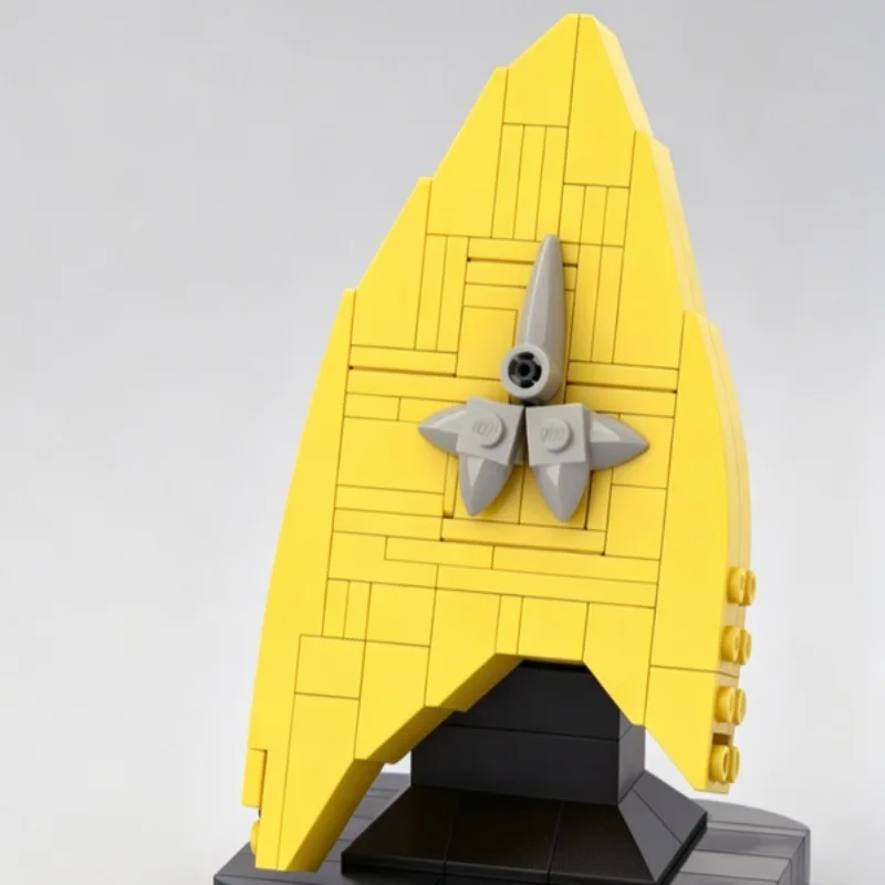 Фото Новый набор из 119 деталей: научно-фантастическая космическая модель MOC, конструктор-головоломка для самостоятельной сборки, коллекционная игрушка для демонстрации, подарок на праздник №5
