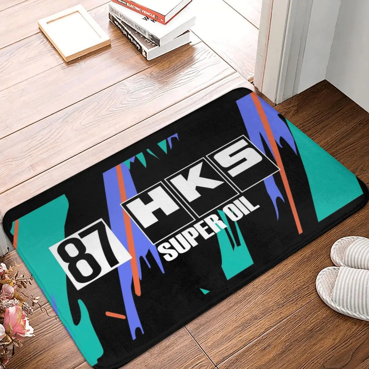

HKS R32 GT-R Doormat Modern Soft Bedroom Living Room Floor Mat Home Rug Carpet Anti-slip Foot Pad