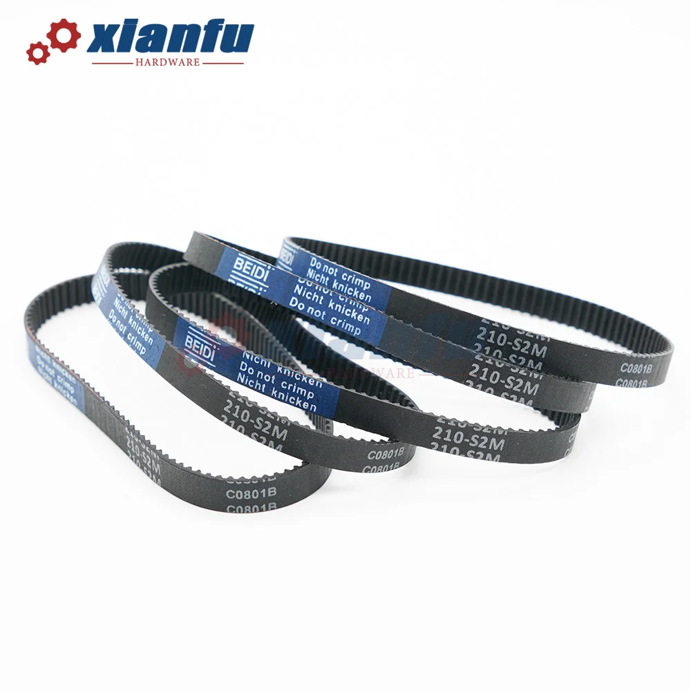 Резиновый Ремень ГРМ S2M синхронный ремень ширина 6/10 мм для шкива 2 м шаг Длина 298 300