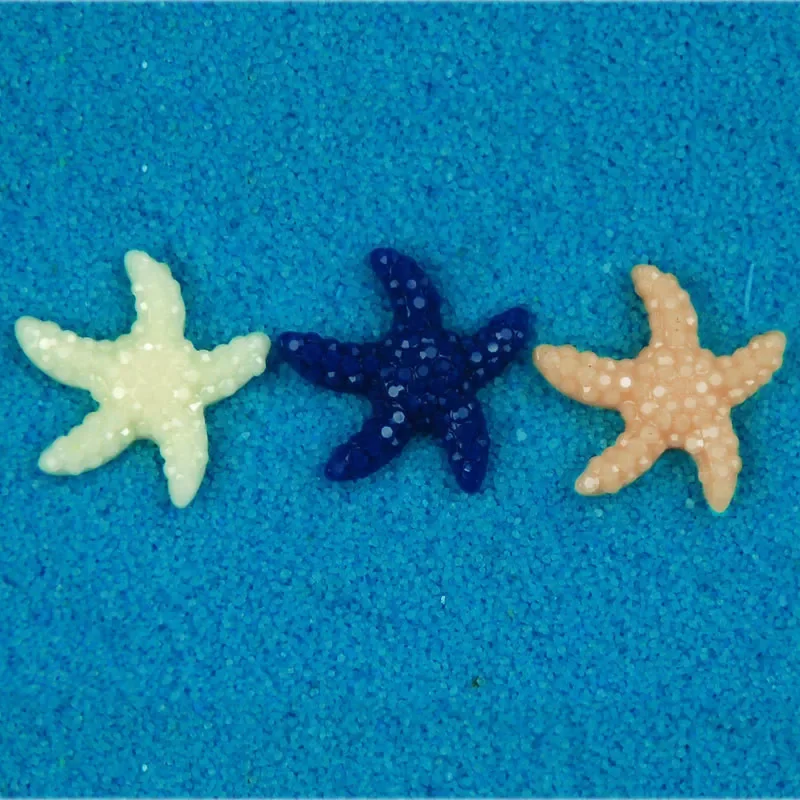 Mini Resin Cute Multicolor Miniature Sea Star Tank Aquarium Ornaments Decor New Home Decoration Accessories Modern