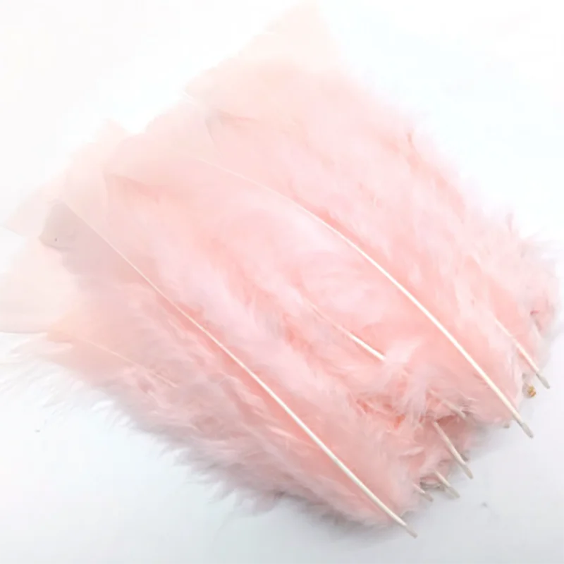 

Cheap for Sale 100pcs DIY Dyed Fluffy Turkey Feather Colorful Wedding Decorations Elegant Party Clothes Feathers