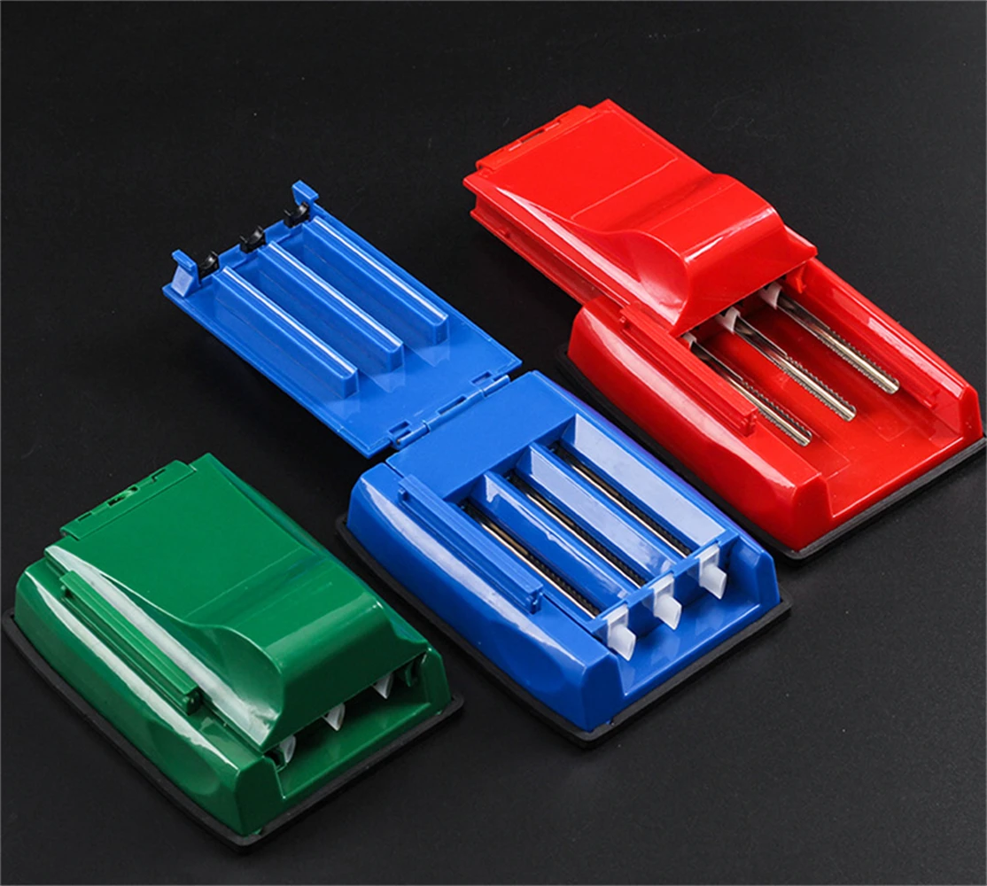 Ручная машинка для скручивания сигарет 3 сигареты одновременно портативная