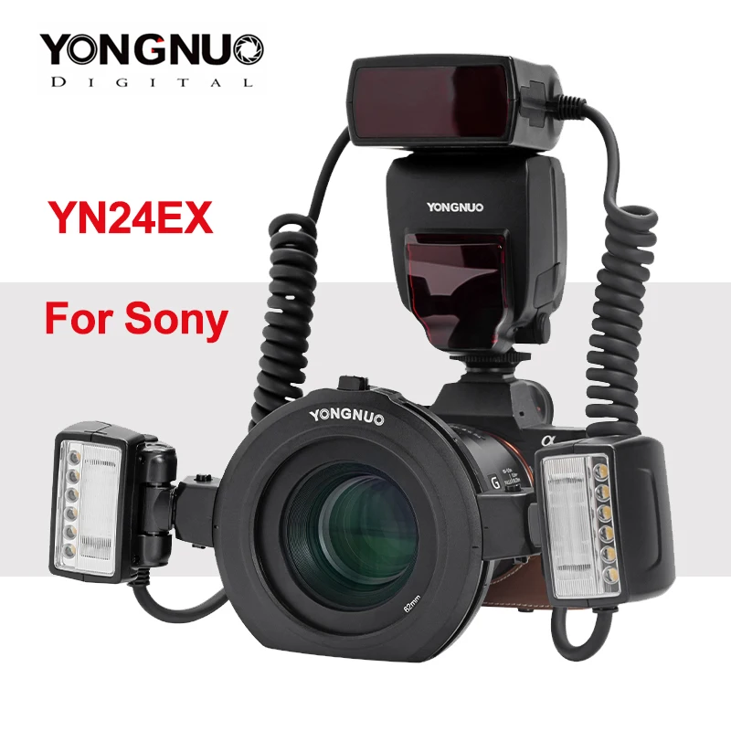 

Макросъемка YONGNUO YN24EX для Фотоаппарата Sony