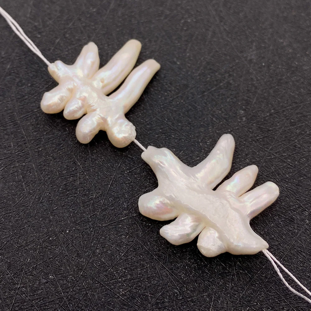 _ Натуральный пресноводный жемчуг класса АА бусины неправильной формы Подвески