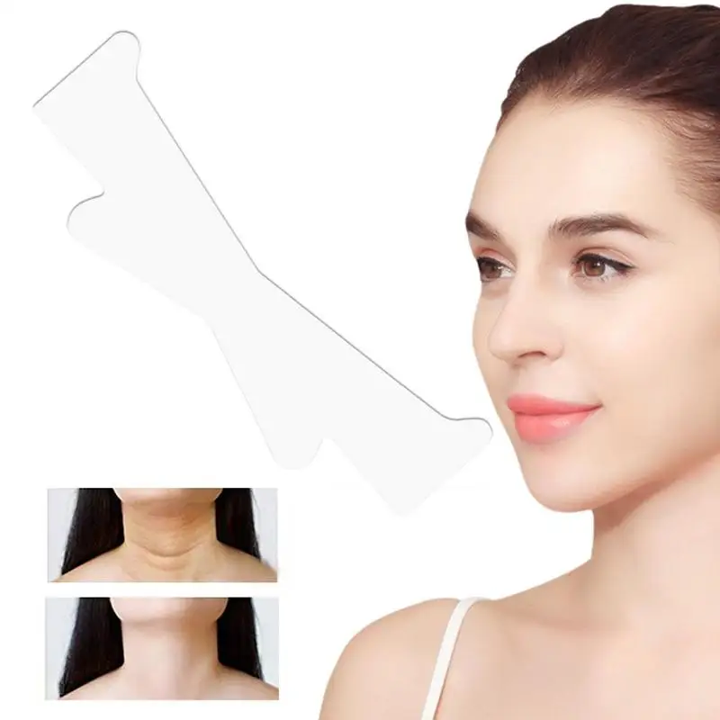 

Neck Lift Tape Invisible 5PCS Adhesive Translucent Face Tape For Neck Face Tape Lifting For Women And Girls Face Lift Tape