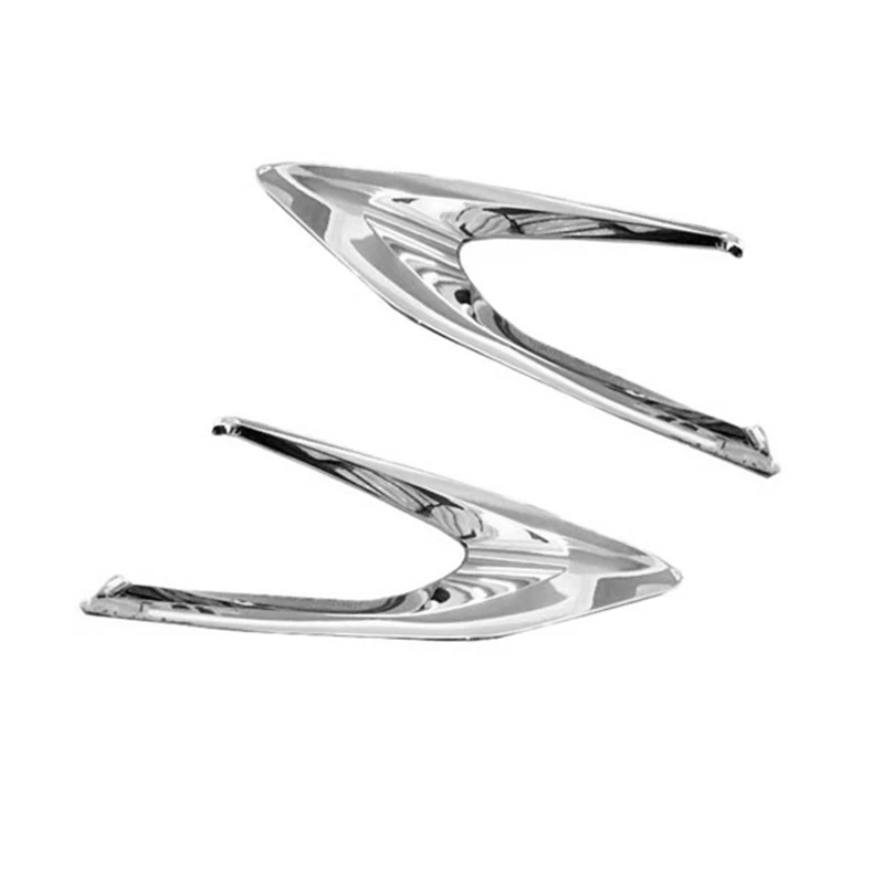 

Car Rear Fog Lamp Shade Decorative Fog Lamp Frame Sticker Accessories for Toyota Yaris Cross VITZ 2018 2019