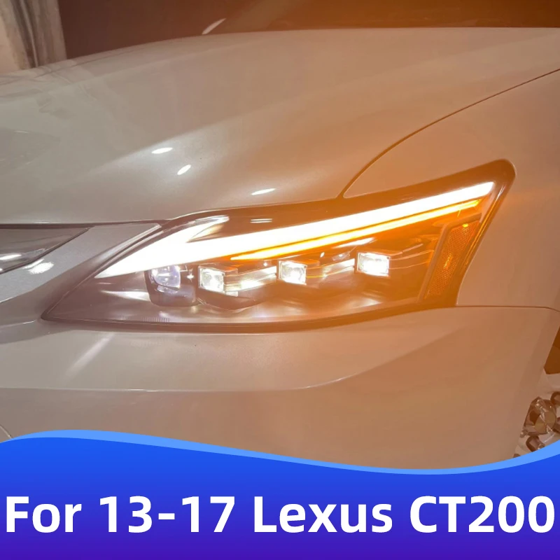 

Для моделей 2013-2017 Lexus CT200 обновленная модификация, новый стиль, ранние фары CT200h, сигналы поворота, автомобильные аксессуары DRL