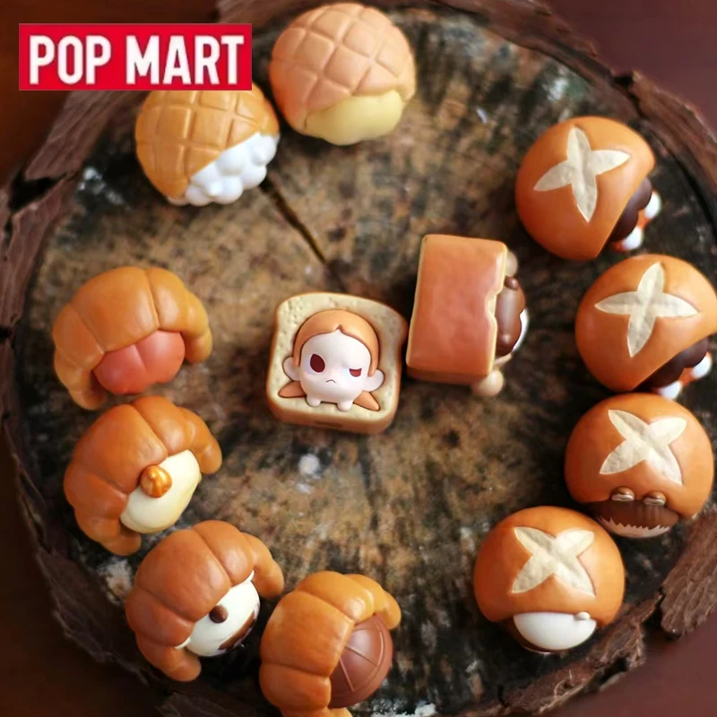 Фото POP MART The Toast Slow Rebound Zsiga Knead The Crybaby Perimeter Blind Box Doll Mystery Box Toys Trendy Surprise Bo Gift №1