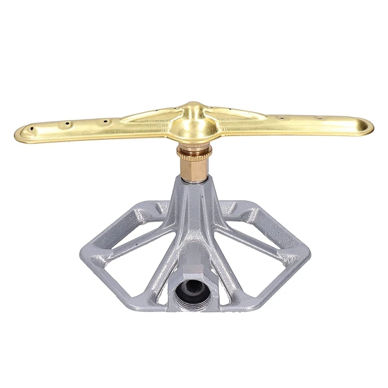 

Plant Irrigation Sprinkler Metal Material 360 Degree Rotation For Garden Farm Tools For Vegetation Crop Irrigation