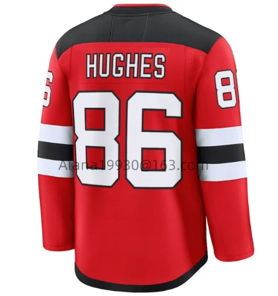 Изготовленные на заказ трикотажные изделия Jack Hughes Nico Hischier нового стиля