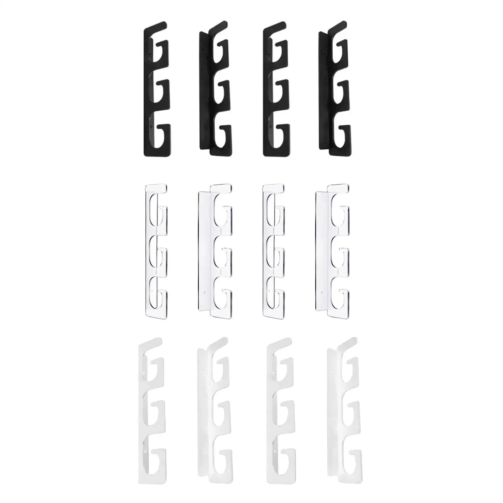 

Fishing Rod Storage Rack Space Saving Fishing Pole Display Rack Durable Universal for Ceiling Outside Wall Household