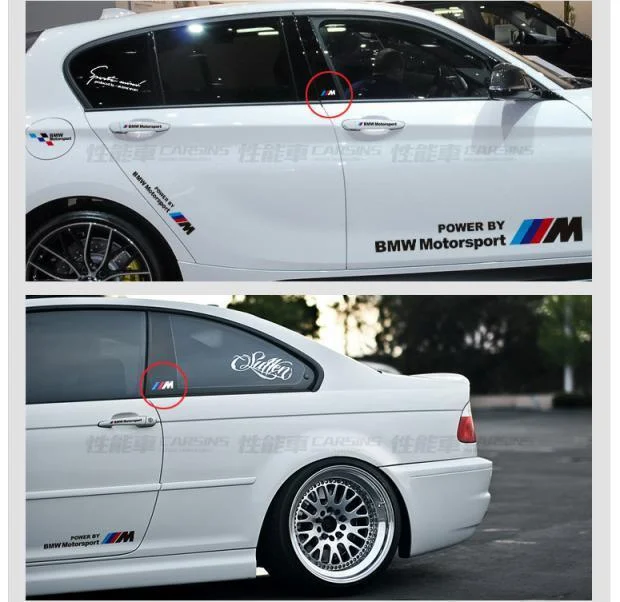 Фото Наклейки на суппорты для BMW: термостойкие, 3-цветные, для моделей M, X3, X5, X6, X7, M3, E84, E83, F25, E91, E60, E30, E90 №5