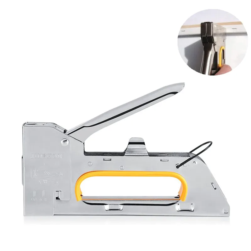 

3 IN 1 Heavy Duty Staple Gun For DIY Home Decoration Furniture Wood Frame Stapler Multitool Manual Nail Gun Hand Tools