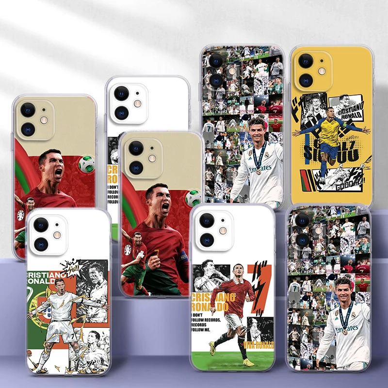 Мягкий чехол Криштиану Роналду Португалии для Tecno POP 4 Pro 5 5P Camon 15 18 18T 18I 19 Spark 8P 8C 7T GO