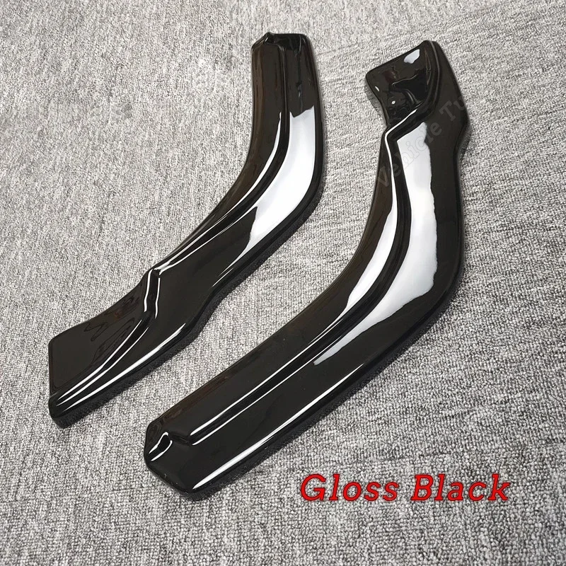 

Пара боковых разветвителей заднего бампера автомобиля, спойлер, губа для VW Tiguan R-Line 2017 2018 2019, глянцевый черный Автомобильный протектор, аксессуары для отделки