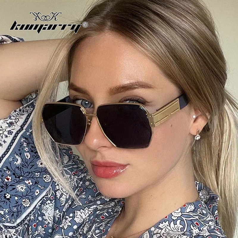 

KUMARRY Vintage Steampunk Sunglasses Men/Women's Sun Glasses 2023 Brand Designer Sunglass Outdoors Goggles gafas de sol UV400