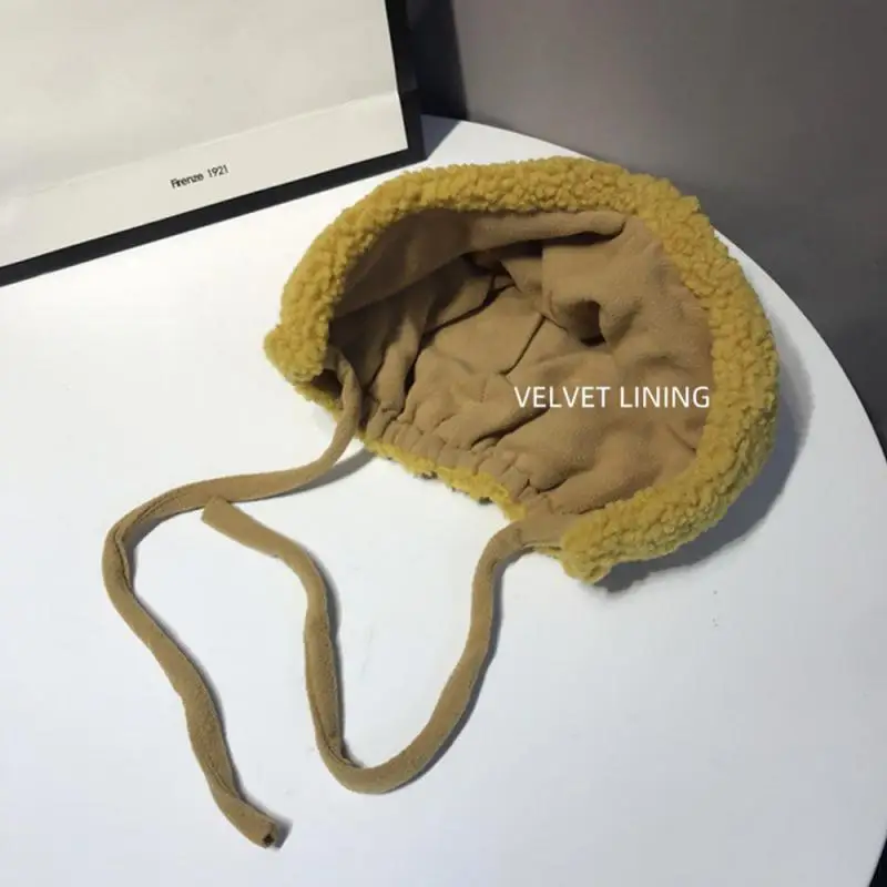 Женская Балаклава с медведем для девочек вязаный шарф шапка уличная зимняя