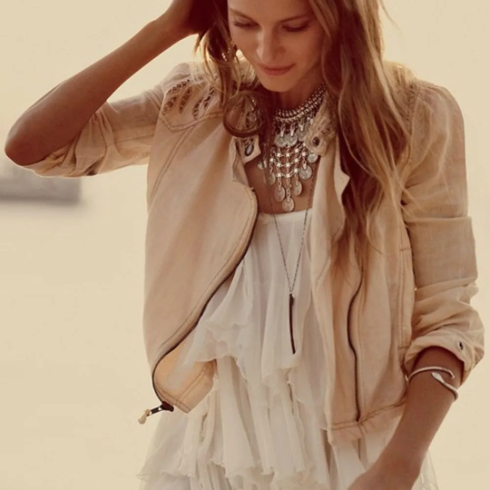 Женское Ожерелье с монетами в богемном стиле