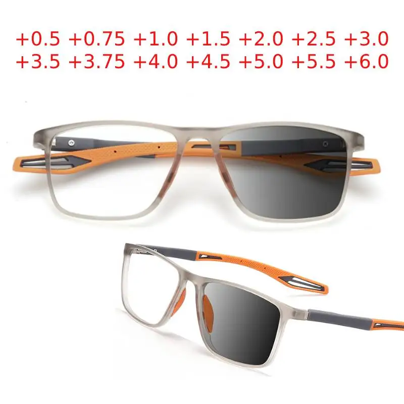 Очки для дальнозоркости с оправой TR90 для мужчин и женщин, аксессуар для чтения при + 25 + 50 + 100 до + 600, по рецепту