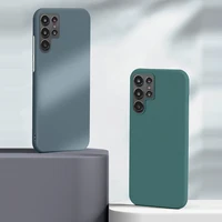 For Samsung S22 Ultra S21 S20 Plus A52 A52s A53 Note Ultra Matte Ultra-thin Slim Hard Shockproof Phone Case Cover Capa