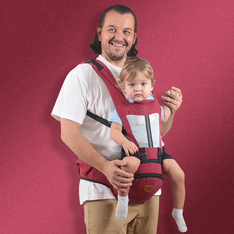 

Ergonomic Baby Carrier Backpack Infant Baby Hipseat Carrier Front Facing Ergonomic Kangaroo Baby Wrap Sling Travel Backpack