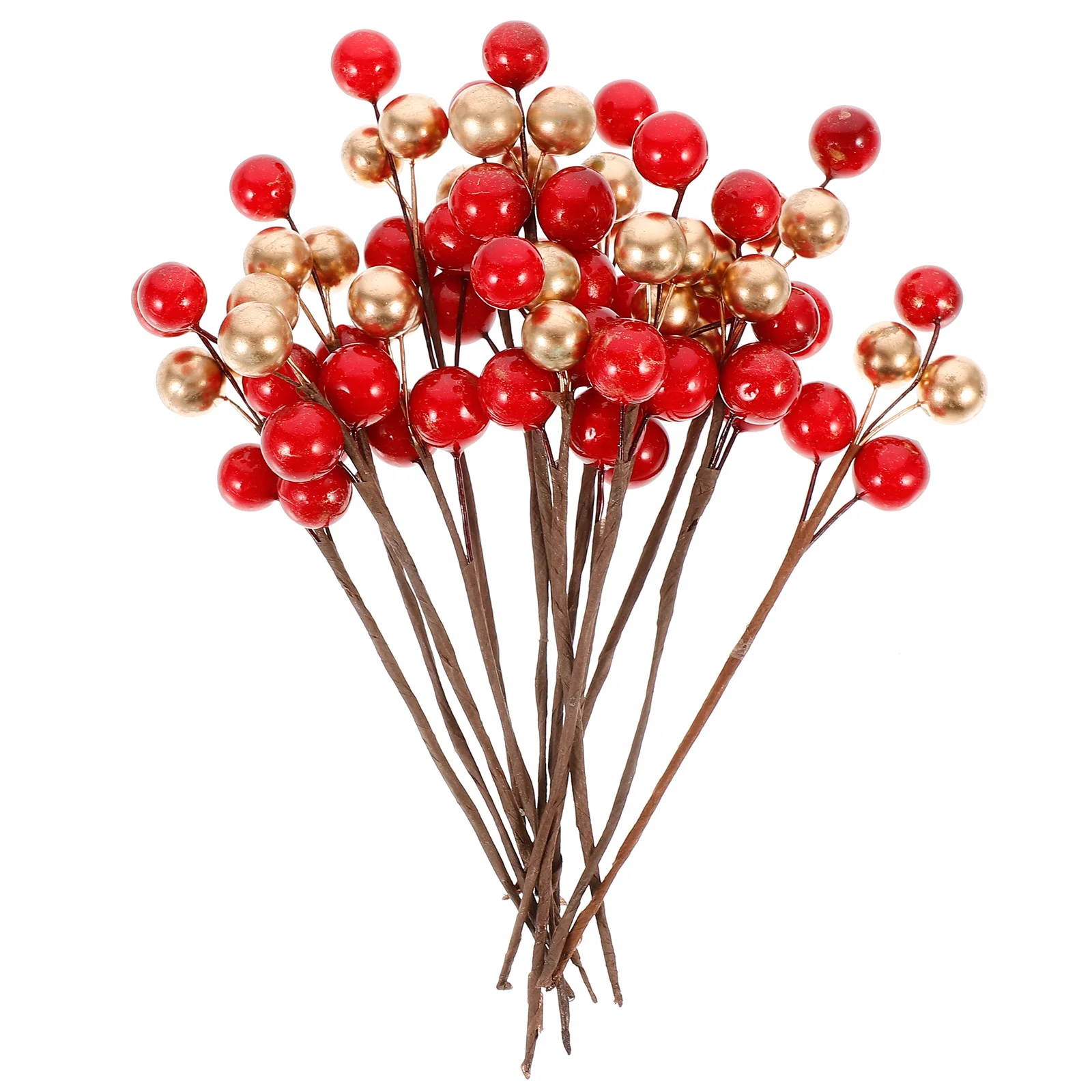 

Berry Christmas Stems Holly Picks Tree Red Wreath Garland Ornamentbrries Holiday Leaves Berries Branches