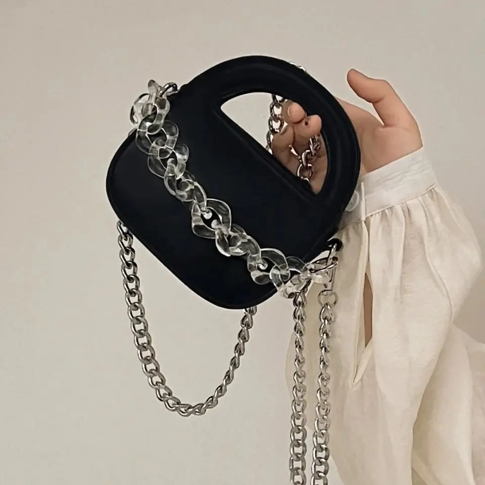 Однотонная мини-сумка JIAERDI в стиле Харадзюку крутая Повседневная однотонная