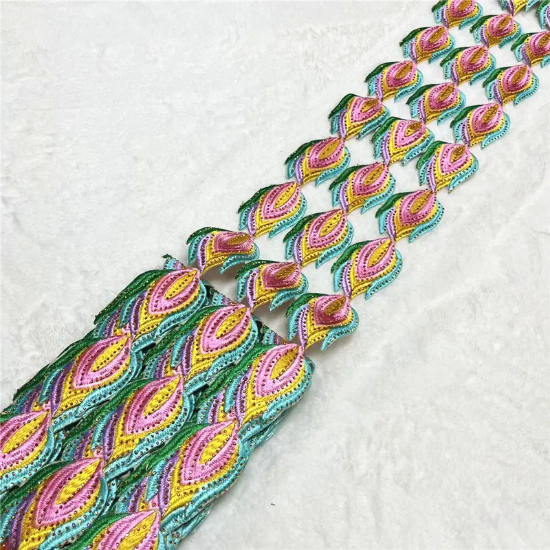 

5 ярдов, новинка, Лидер продаж, французское кружево с блестками, африканский тюль, шнур, Кружевная Сетка с вышивкой для изготовления одежды, материалы XM101002