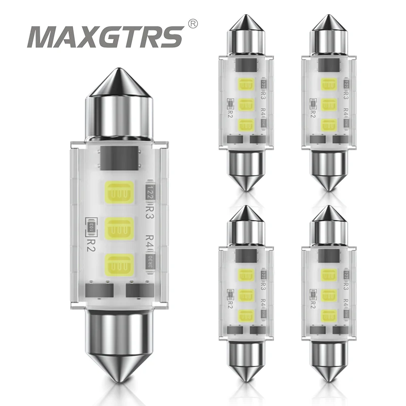 5 шт. лампа C5W SMD 3030 Canbus 28-44 мм