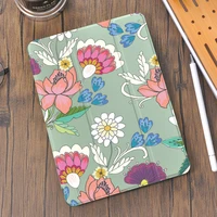 flower leaves luxury case for ipad air 4 air 2 mini 5 case luxury clear silicone pro 11 case 2020 10 2 7th 8th generation coque