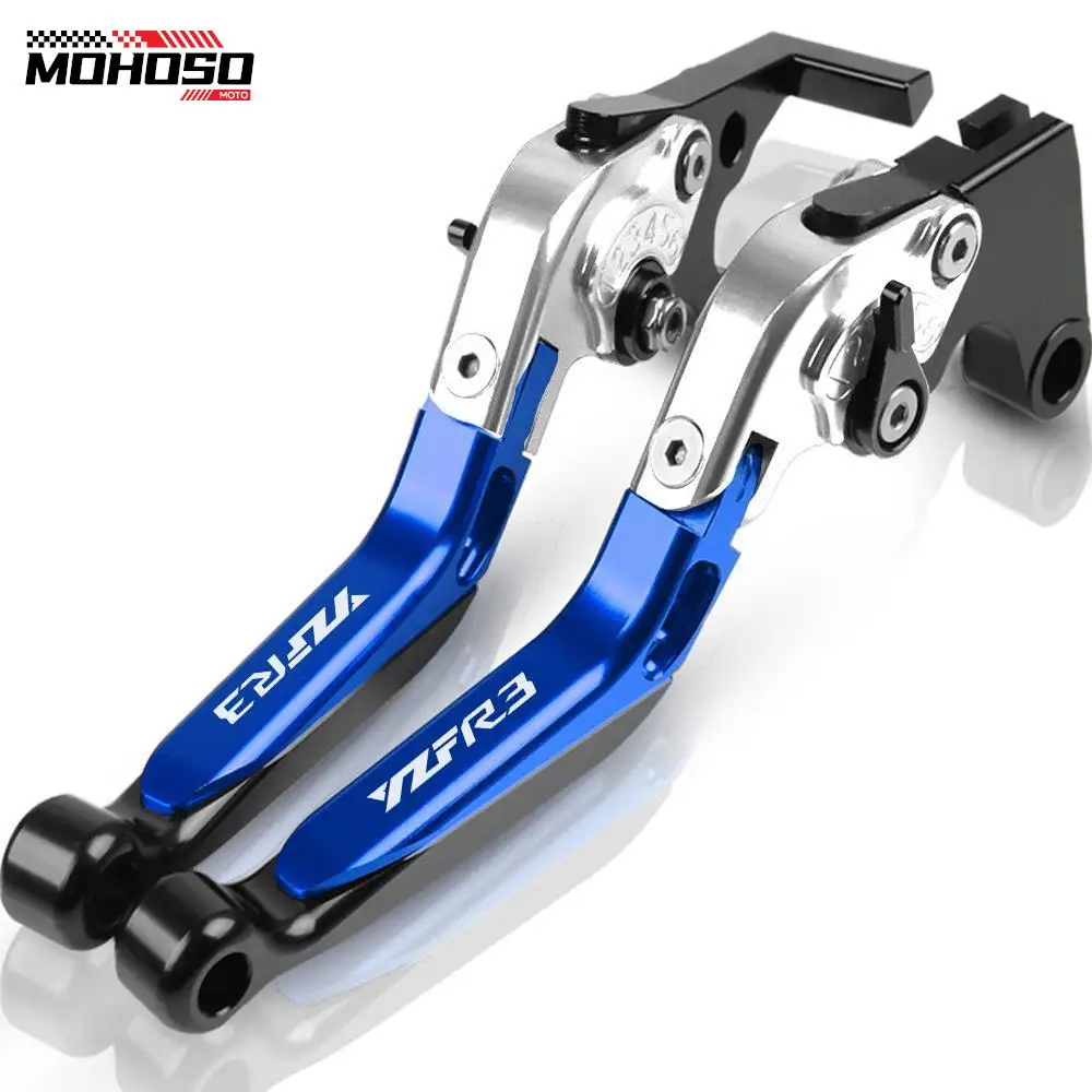 

FOR YAMAHA CNC Brakes Adjustable Folding Extendable Clutch Brake Handle Levers YZF R3 YZF-R3 2015 2016 2017 2018 2019 2020