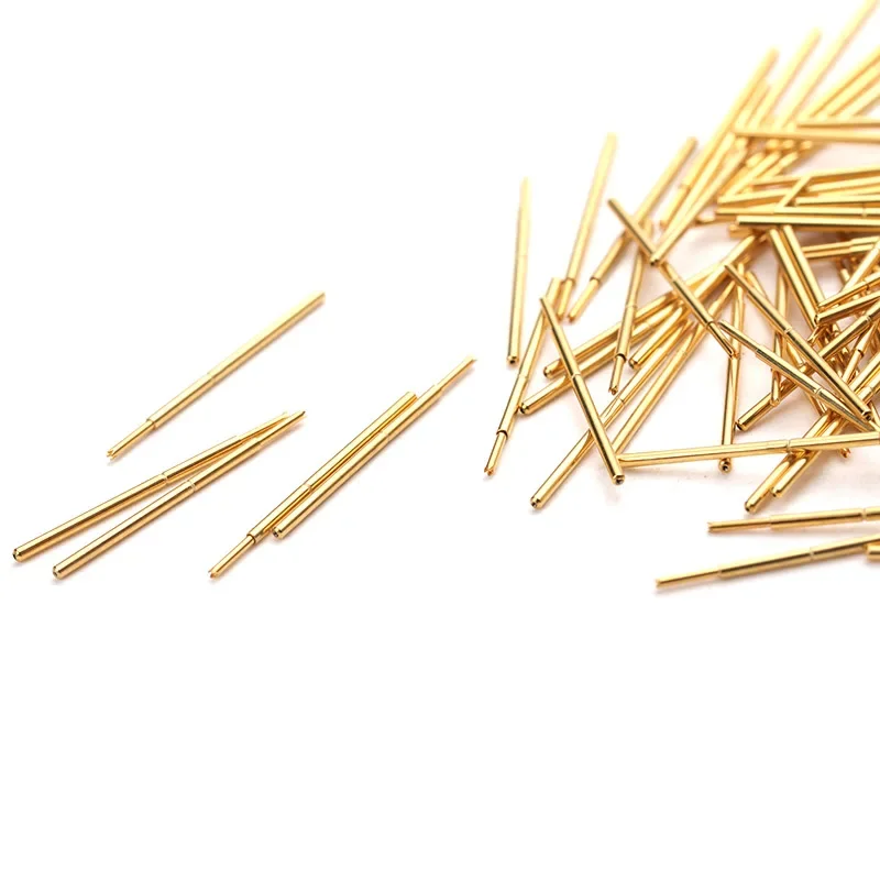 100 шт. четырёхкулачковая игла с золотым покрытием 0 68 мм Длина 16 55