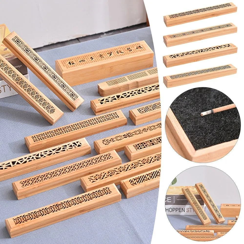 Бамбуковая курильница Grace, Премиум держатель для благовоний, держатель для благовоний для дома